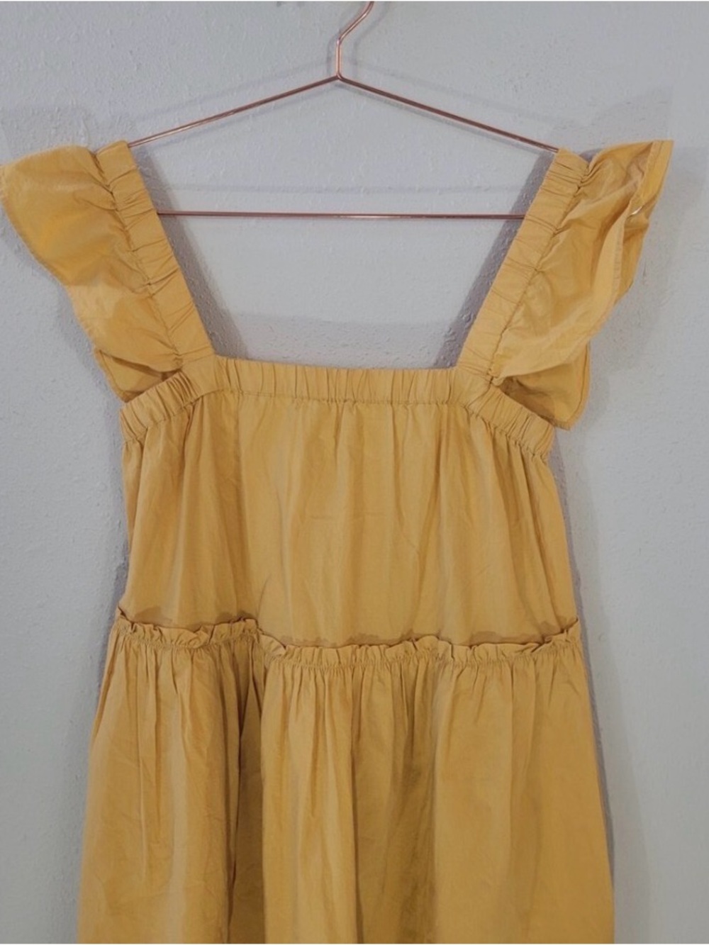 Madewell warm Yellow sundress - Picture 3 of 6